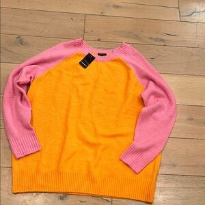 Torrid Pink and Orange Women's SweaterNWT, 1X